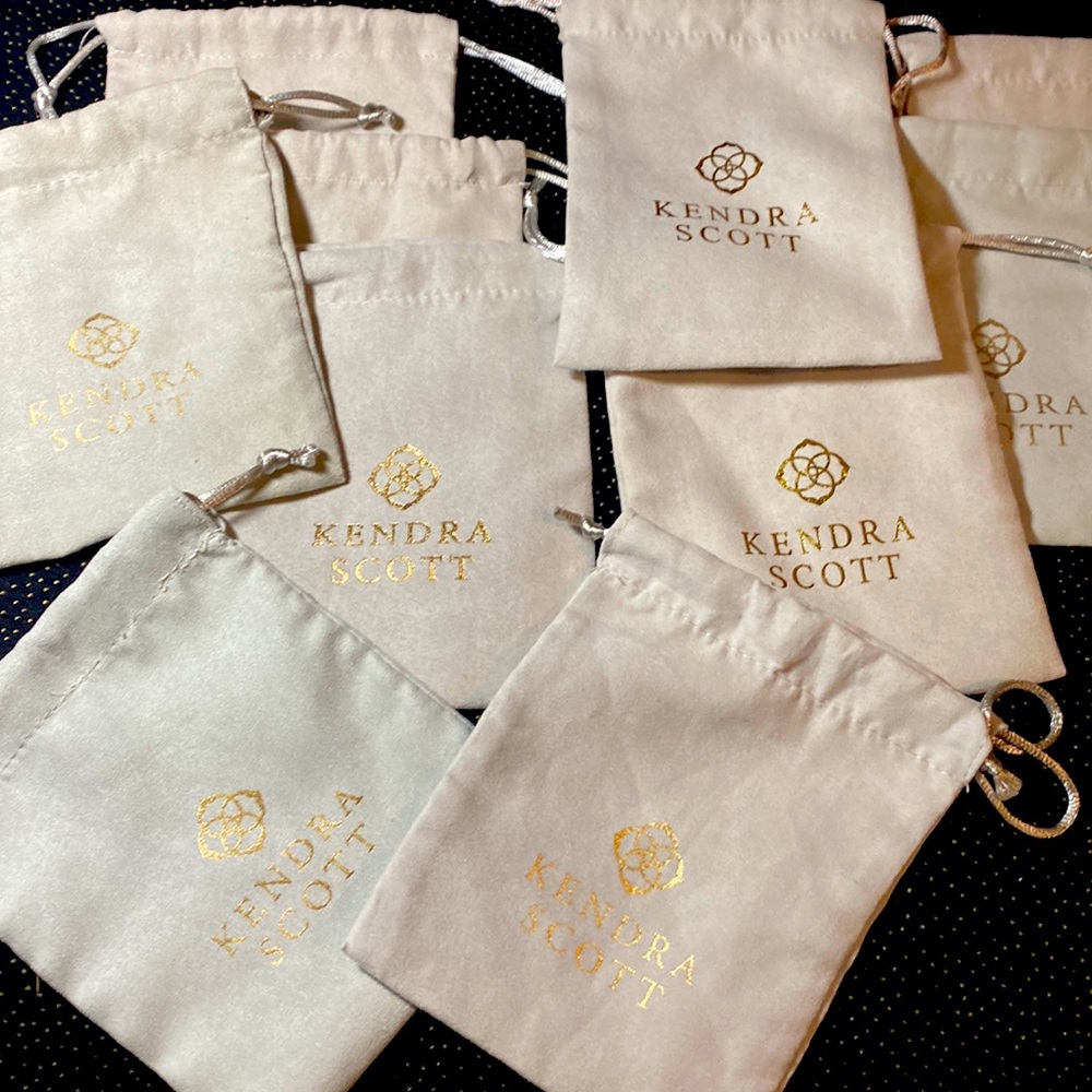 Bundle of 10 Kendra Scott Jewelry Bags